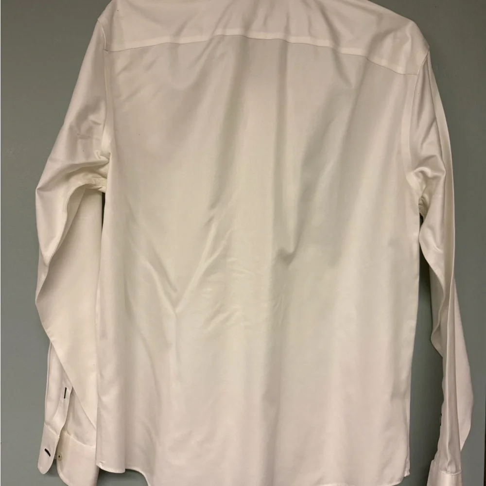 UNTUCKit White Men's Dress Shirt - Long Sleeve Button Front XL - Picture 4 of 4